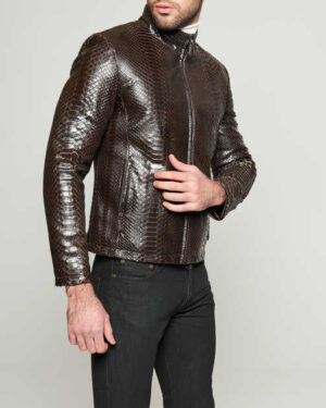 brown python jacket 2