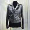 Womens Grey Python Jacket