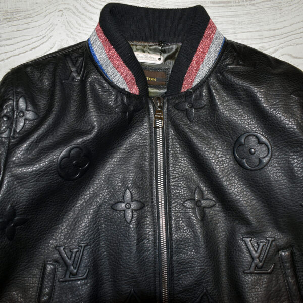 Louis Vuitton Womens Leather Bomber Jacket - Leather Guys