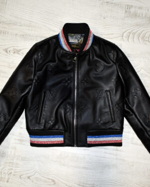 Louis Vuitton Women's Replica Leather Jacket