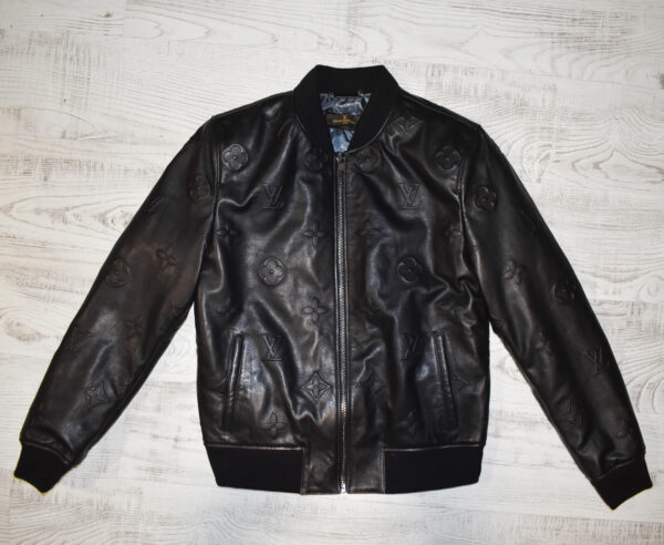 Louis Vuitton Men's Leather Bomber Jacket