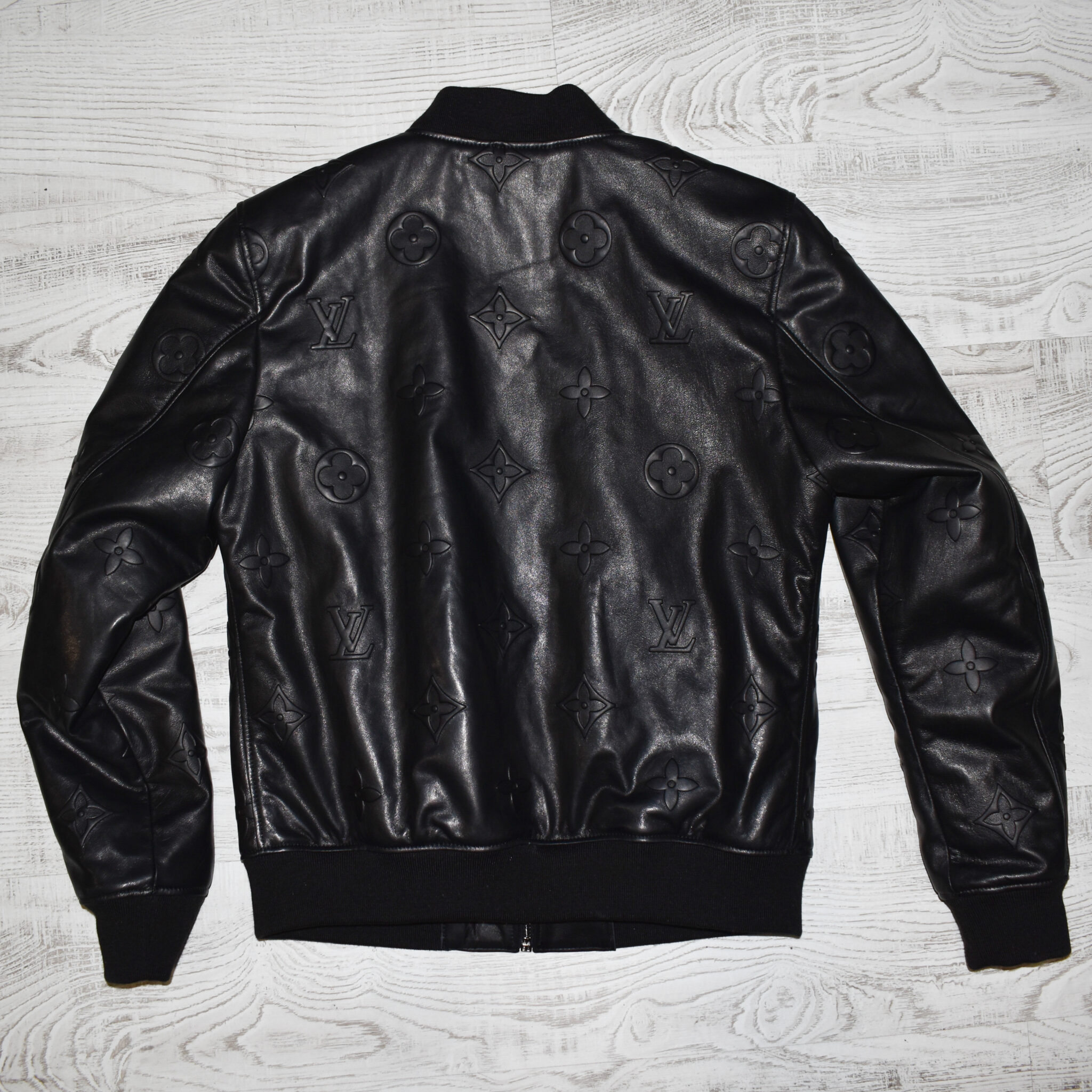 Louis Vuitton Men's Leather Bomber Jacket - Leather Guys