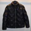 Louis Vuitton Replica Monogram Leather Unisex Puffer Jacket