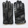 Real Crocodile Leather Gloves