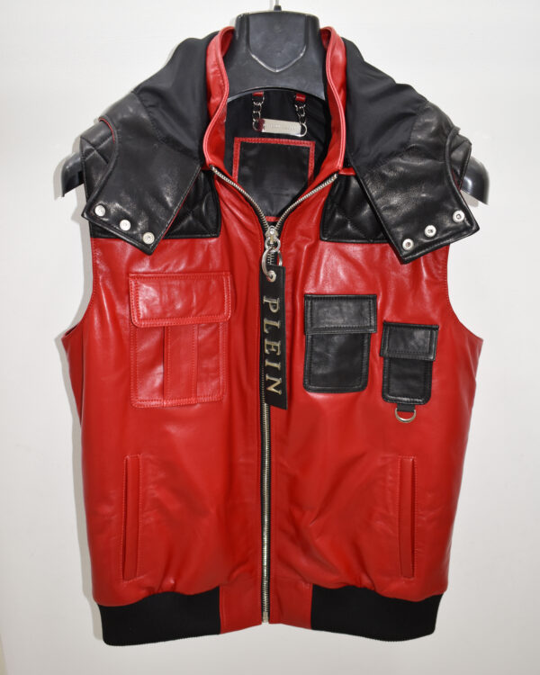Philipp Plein Leather Vest