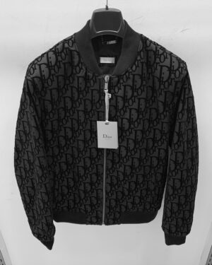 Christian Dior Unisex Leather Bomber Jacket