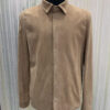 Loro Piana Replica Beige Suede Shirt
