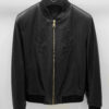 Billionaire Leather Bomber Jacket Replica