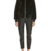 Women's Black Mink Fur Jacket