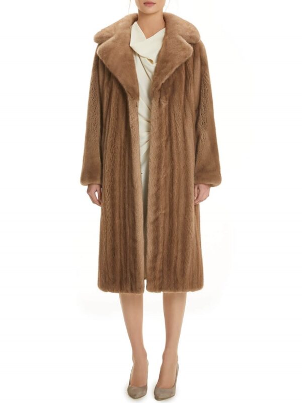 Women's Pastel Mink Fur Coat