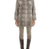 Women's Sapphire Grey Mink Fur Coat