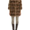 Women's Sable Fur Coat Tortora