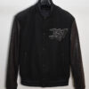 Louis Vuitton Monogram Embossed Leather And Wool Blouson