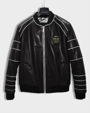 Philipp Plein Leather Jacket