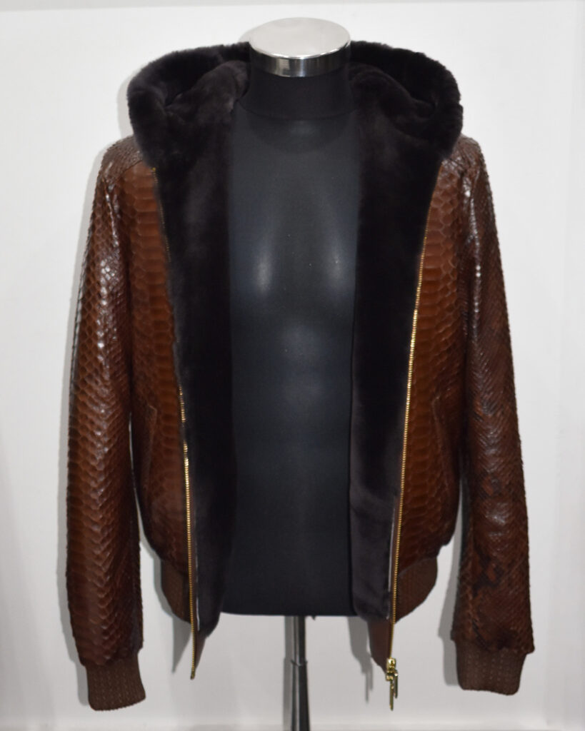 Snake Jackets - Leather Guys: Genuine Python Skin Jackets