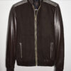 Genuine Metis Suede Brown Leather Jacket