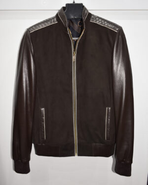 Genuine Metis Suede Brown Leather Jacket